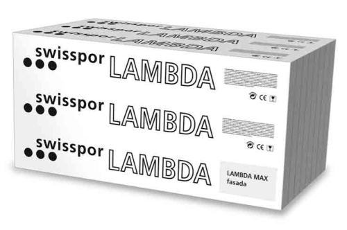 Styropian Swisspor EPS Lambda Max fasada