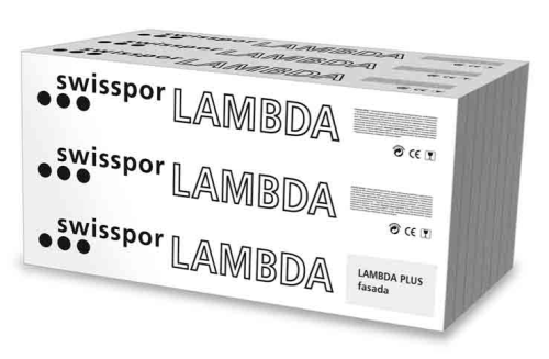 Styropian Swisspor EPS Lambda Plus fasada