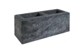 Pustak słupkowy_międzysłupkowy Murro 20x20x50,4cm Nerino II biało-szaro-niebieski Polbruk.webp