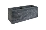 Pustak słupkowy/międzysłupkowy Murro 20x20x50,4cm Nerino II biało-szaro-niebieski Polbruk