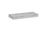 Daszek słupkowy/międzysłupkowy Murro 5x20x50,4cm cement biały Adular biało-stalowy Polbruk