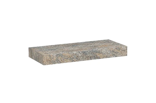 Daszek słupkowy_międzysłupkowy Murro 20x20x50,4cm cement biały Boho biało-grafitowo-ochrowy Polbruk.webp
