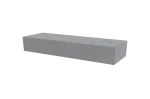 Daszek słupkowy/międzysłupkowy Murro XL 10x22x67,2cm Szary Polbruk