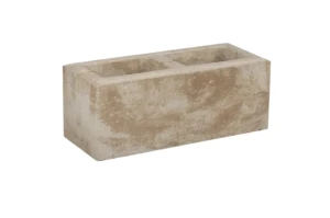 Pustak słupkowy/międzysłupkowy Murro 20x20x50,4cm cement biały Latte biało-jasno-piaskowy Polbruk