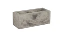 Pustak słupkowy_międzysłupkowy Murro 20x20x50,4cm cement biały Nerino Polbruk.webp