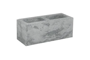 Pustak słupkowy/międzysłupkowy Murro 20x20x50,4cm cement biały Paloma biało-szary Polbruk