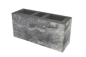 Pustak słupkowy/międzysłupkowy Murro XL 31x22x67,2cm Nerino II biało-szaro-niebieski Polbruk