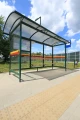 Realizacja przystanka Polbruk Płyta Focus Pomoc Dla Niewidomych gr. 5 cm żółty.webp
