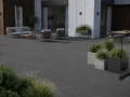 Realizacja Polbruk Bosso Mezzo Grafitowy układ pasmowy villa.webp