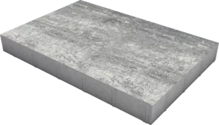 Płyta Magna 10x50x75cm cement biały bez fazy Nerino biało-szaro-czarny Polbruk.webp