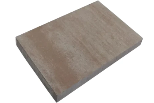 Płyta tarasowa Lamell 4,5x40x60cm cement biały mini faza Latte biało-jasno-piaskowy Polbruk.webp