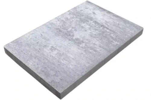 Płyta tarasowa Bosso 4,5x60x60cm cement biały Adular biało-stalowy Polbruk.webp