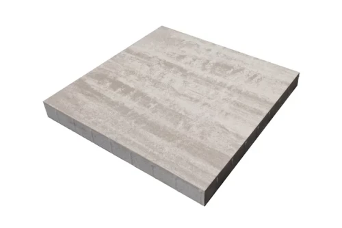 Płyta tarasowa Plano 8x80x80cm cement biały Ivory biało-beżowy Polbruk.webp