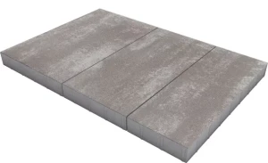 Płyta tarasowa Plano Mix 8cm cement biały Ivory biało-beżowy Polbruk