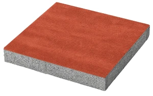 Płytka chodnikowa 5x35x35cm Czerwony Polbruk