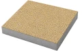 Płytka chodnikowa 7x50x50cm Żółty płukany Polbruk.webp