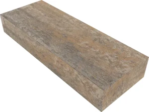 Stopień schodowy Grando 15x37x100cm cement biały Boho biało-grafitowo-ochrowy Polbruk