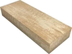Stopień schodowy Grando 15x37x100cm cement biały Latte biało-jasno-piaskowy Polbruk