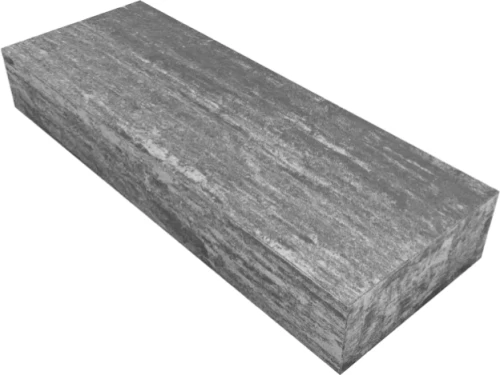Stopień schodowy gładki Grando 15x37x100cm Nerino biało-szaro-czarny Polbruk.webp