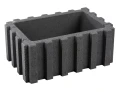 Gazon Abax 60x40x25cm drobnoutwardzony Grafitowy Polbruk.webp