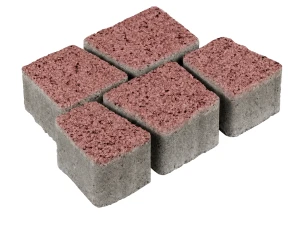 Kostka brukowa Avanti 8cm cement biały płukany Czerwony Polbruk