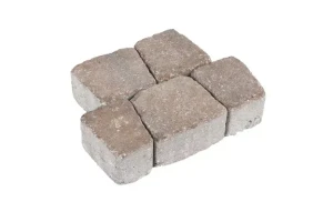 Kostka brukowa Carmino 6cm bez fazy postarzany Hawaii brązowo-pomarańczowy Polbruk