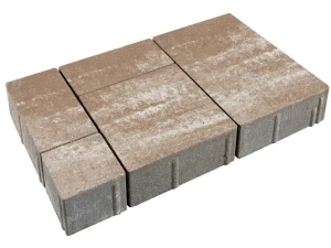 Kostka brukowa Commix 6cm cement biały Latte biało-jasno-piaskowa Polbruk