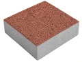 Kostka brukowa Complex 6x20x20cm cement biały płukany Czerwony Polbruk