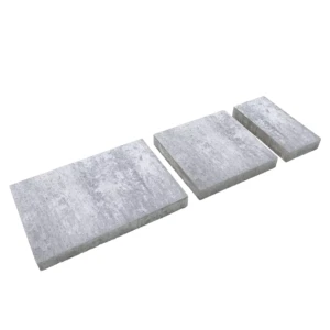 Kostka brukowa Multicomplex 6cm cement biały mini faza Adular biało-stalowy Polbruk