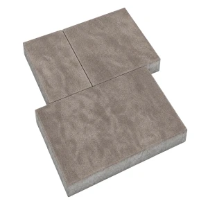 Kostka brukowa Multicomplex 6cm cement biały mini faza Cortado brązowo-biały Polbruk