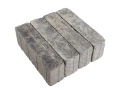 Kostka brukowa Metrik 8x28x7cm cement biały mini faza postarzany Nerino biało-szaro-czarny Polbruk