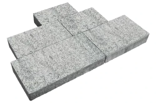Kostka brukowa Ideo 6cm cement biały bez fazy Bianka Polbruk