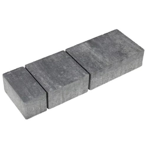 Kostka brukowa Napoli 4cm cement biały Nerino biało-szaro-czarny Polbruk