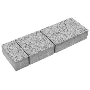 Kostka brukowa Napoli 6cm cement biały płukany Szary Polbruk