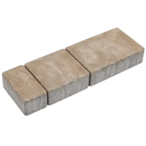 Kostka brukowa Napoli 6cm cement biały postarzany Latte biało-jasno-piaskowy Polbruk