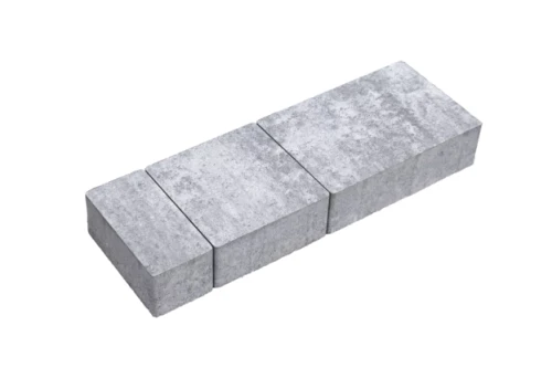 Kostka brukowa Napoli 6cm cement biały Adular biało-stalowy Polbruk