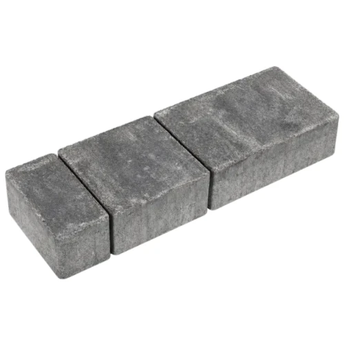 Kostka brukowa Napoli 6cm cement biały postarzany Nerino biało-szaro-czarny Polbruk