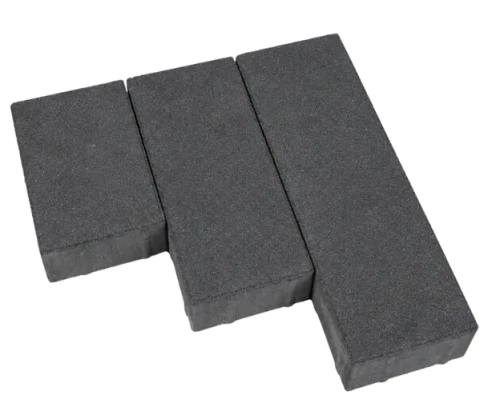Kostka brukowa Oland 6x13,8cm bez fazy Grafitowy Polbruk