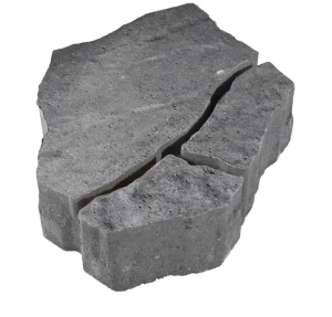 Kostka brukowa Petra 8cm bez brzegowych Alpen szaro-czarny Polbruk
