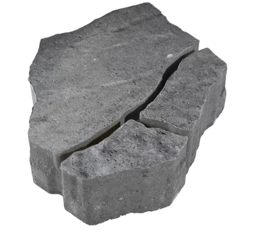 Kostka brukowa Petra 8cm bez brzegowych Alpen szaro-czarny Polbruk