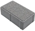 Kostka brukowa Prostokąt 8x10x20cm płukany Ciemnoszary Polbruk