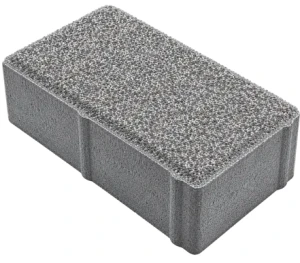 Kostka brukowa Prostokąt 8x10x20cm płukany Ciemnoszary Polbruk