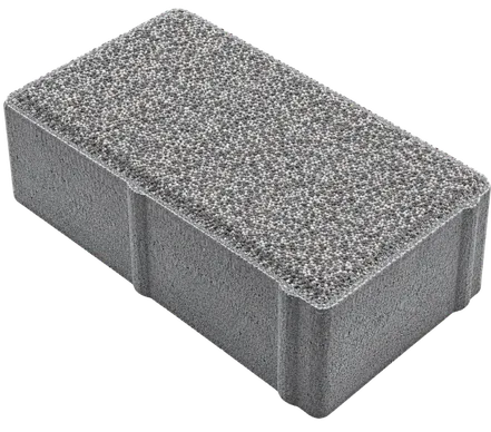 Kostka brukowa Prostokąt 8x10x20cm płukany Ciemnoszary Polbruk