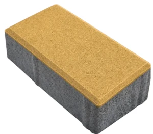 Kostka brukowa Prostokąt 8x10x20cm cement biały nasiąkliwość 5% Żółty Polbruk