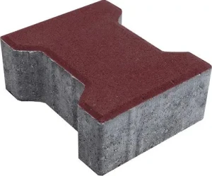 Kostka brukowa Tetka 10x16x20cm Czerwony Polbruk