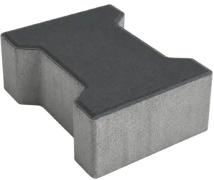 Kostka brukowa Tetka 8x16x20cm mini faza nasiąkliwość 5% Grafitowy Polbruk