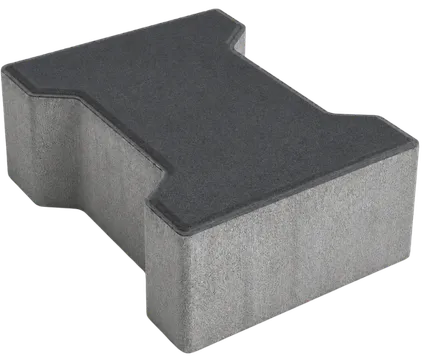 Kostka brukowa Tetka 8x16x20cm mini faza nasiąkliwość 5% Grafitowy Polbruk