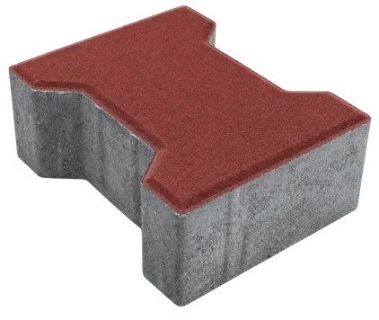 Kostka brukowa Tetka 8x16x20cm mini faza nasiąkliwość 5% Czerwony Polbruk