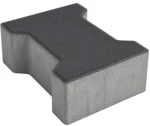 Kostka brukowa Tetka 8x16x20cm mini faza Grafitowy Polbruk