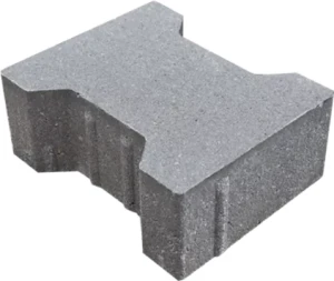 Kostka brukowa Tetka 8x16x20cm bez fazy nasiąkliwość 5% Szary Polbruk